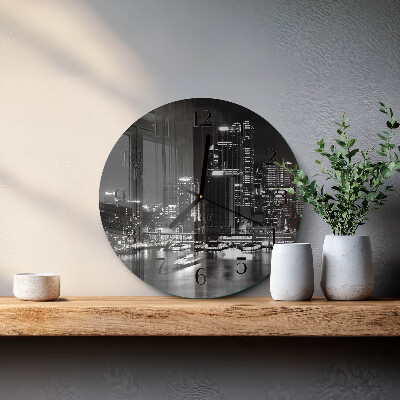 Reloj de pared redondo Horizonte