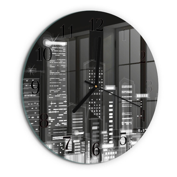 Reloj de pared redondo Horizonte