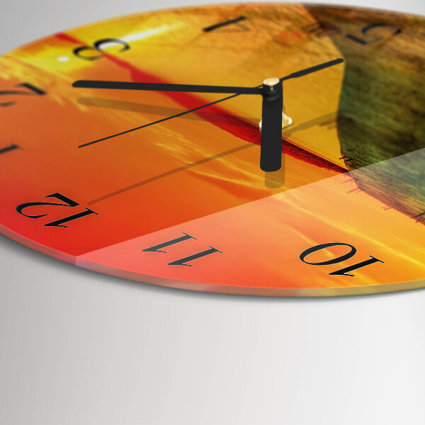 Reloj de pared redondo Puente