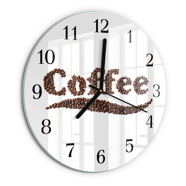 Reloj de pared redondo Café 