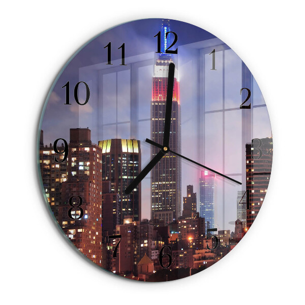 Reloj de pared redondo Horizonte