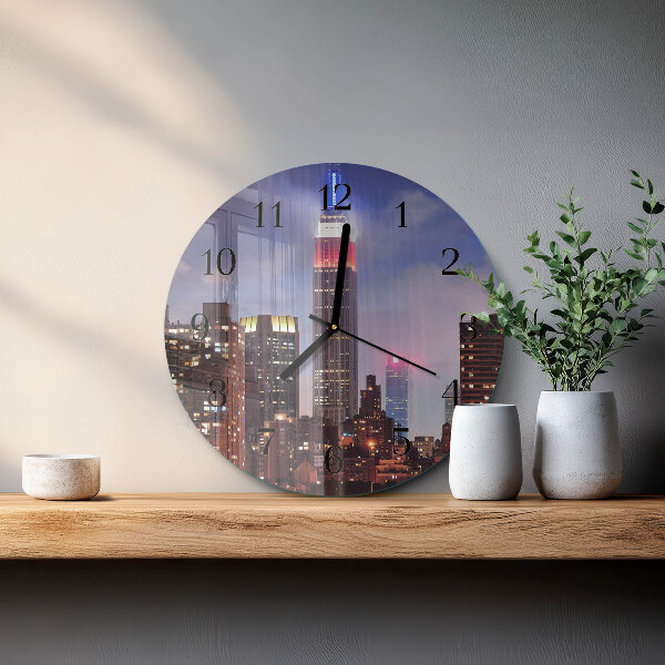Reloj de pared redondo Horizonte