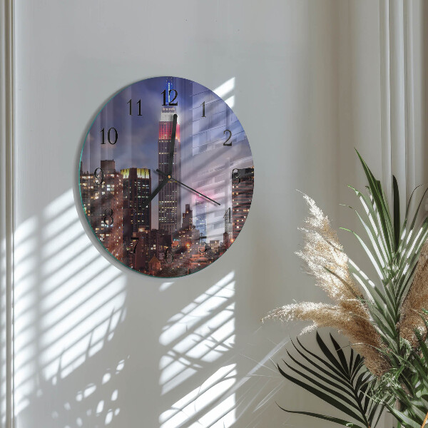 Reloj de pared redondo Horizonte