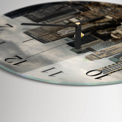Reloj de pared redondo Horizonte