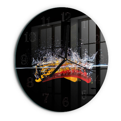 Reloj de pared redondo Chiles