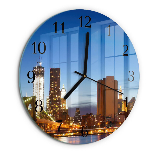 Reloj de pared redondo Horizonte