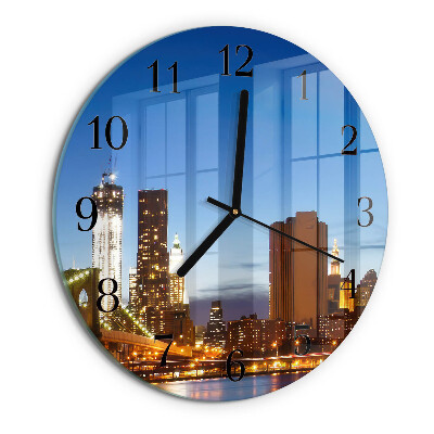 Reloj de pared redondo Horizonte