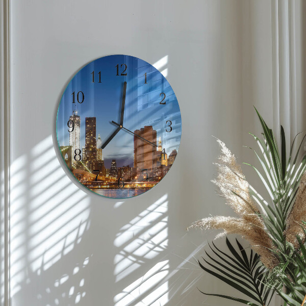 Reloj de pared redondo Horizonte