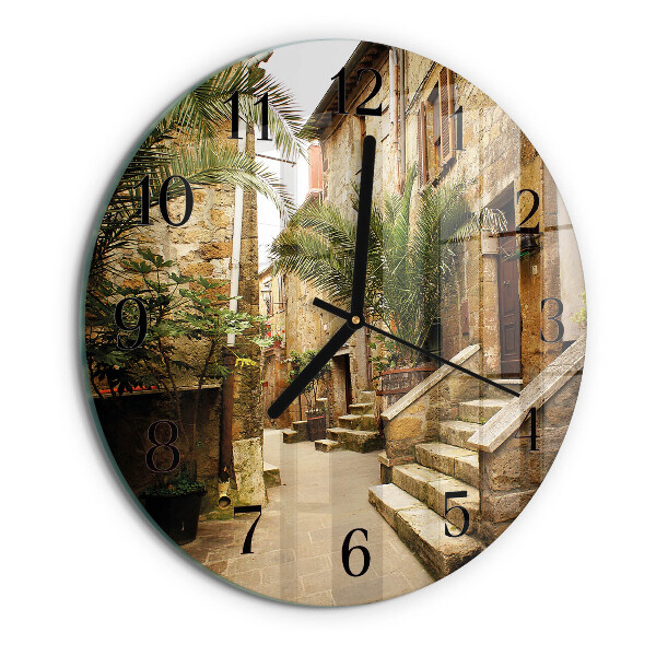 Reloj de pared redondo Avenida Palms