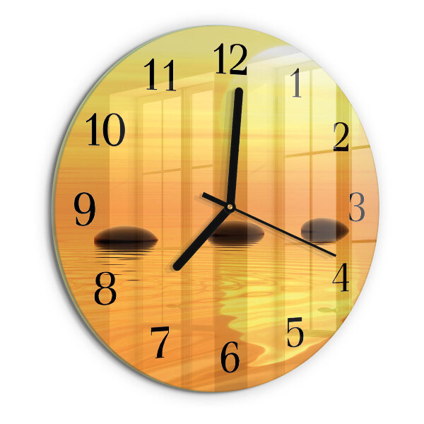 Reloj de pared redondo Agua Sol