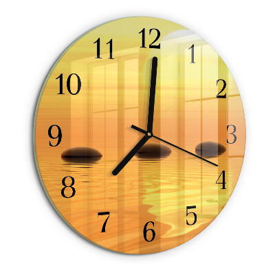 Reloj de pared redondo Agua Sol