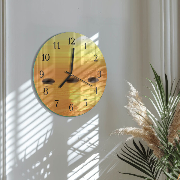 Reloj de pared redondo Agua Sol