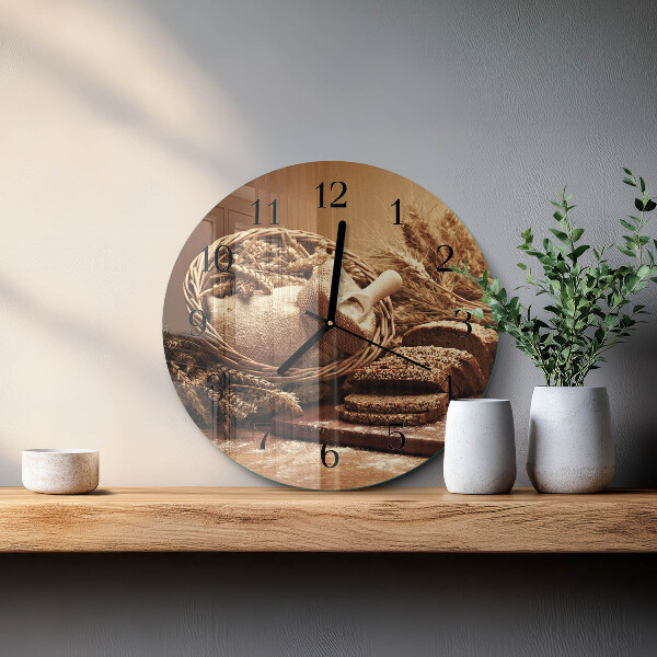 Reloj de pared redondo Pan