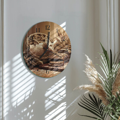 Reloj de pared redondo Pan