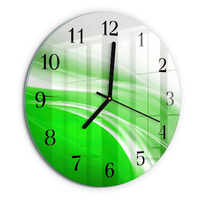 Reloj de pared redondo Abstracción