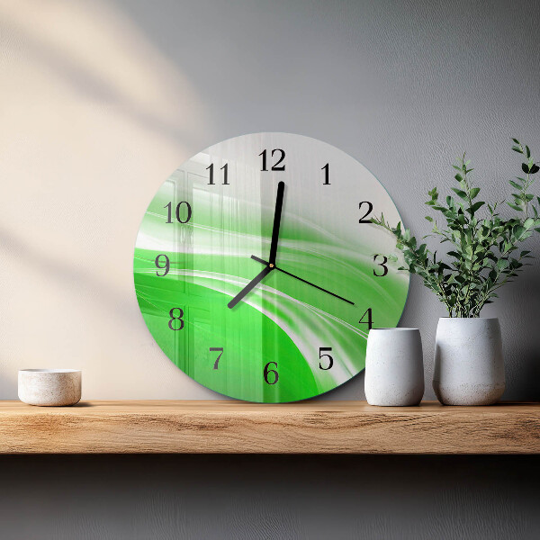 Reloj de pared redondo Abstracción