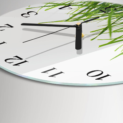 Reloj de pared redondo Césped
