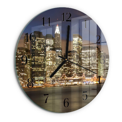 Reloj de pared redondo Horizonte