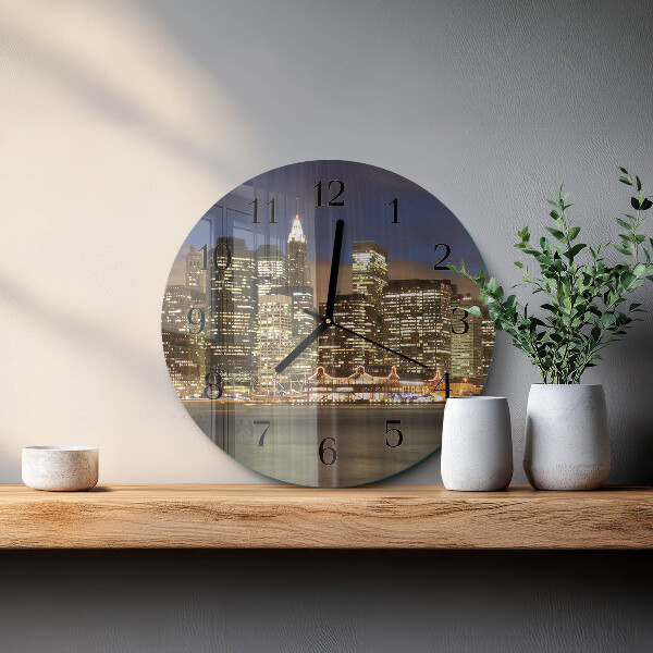 Reloj de pared redondo Horizonte