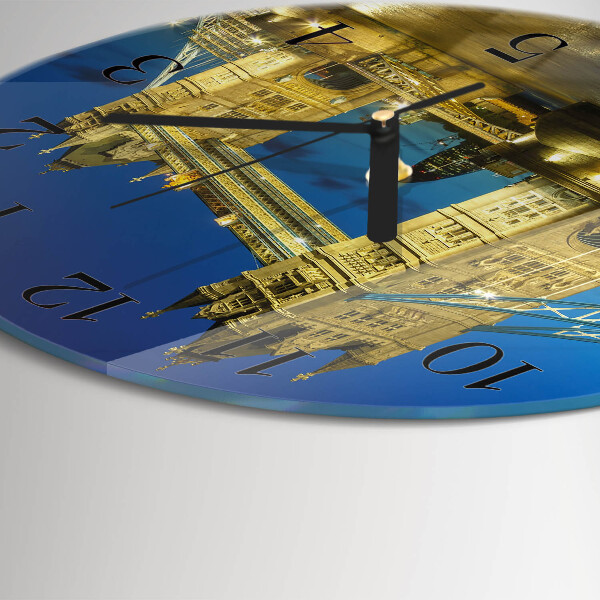 Reloj de pared redondo Puente de Londres