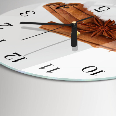 Reloj de pared redondo Vainilla