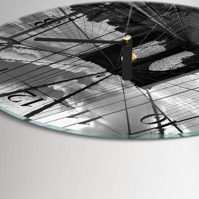 Reloj de pared redondo Puente