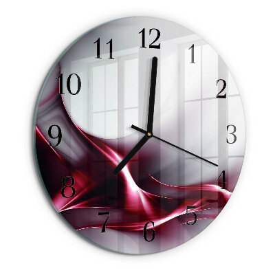 Reloj de pared redondo Abstracción