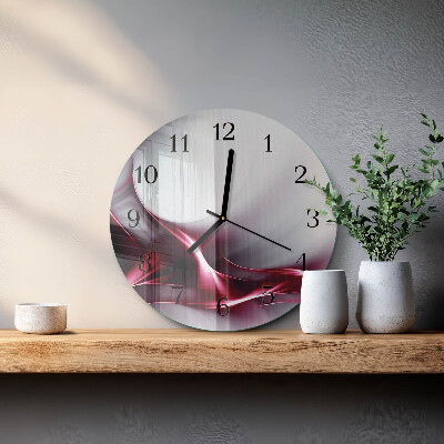 Reloj de pared redondo Abstracción