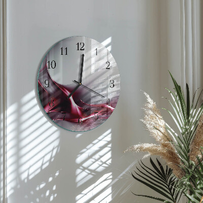 Reloj de pared redondo Abstracción