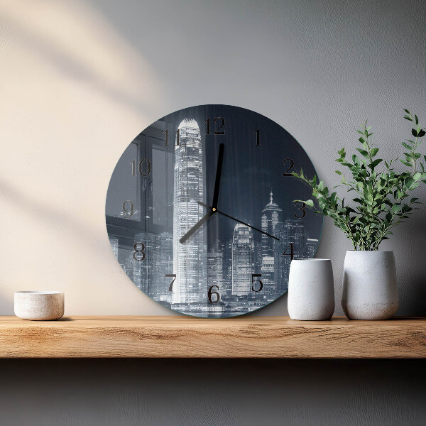 Reloj de pared redondo Horizonte