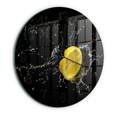 Reloj de pared redondo Cítrico
