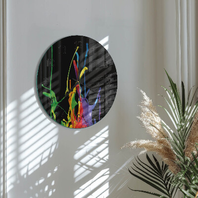Reloj de pared redondo Color