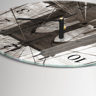 Reloj de pared redondo Puente