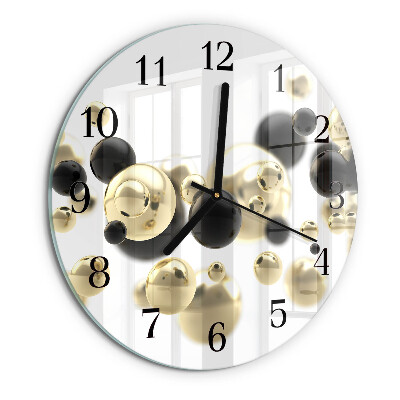 Reloj de pared redondo Abstracción