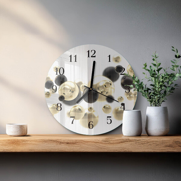 Reloj de pared redondo Abstracción