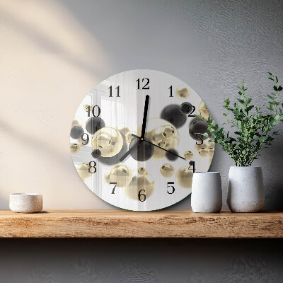 Reloj de pared redondo Abstracción