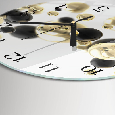 Reloj de pared redondo Abstracción