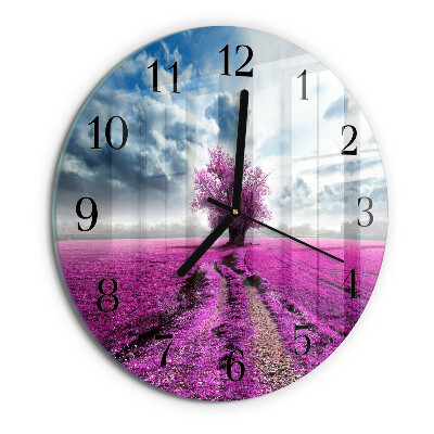 Reloj de pared redondo Campo
