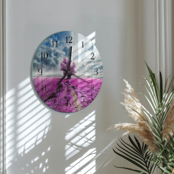 Reloj de pared redondo Campo