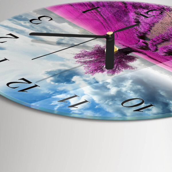Reloj de pared redondo Campo