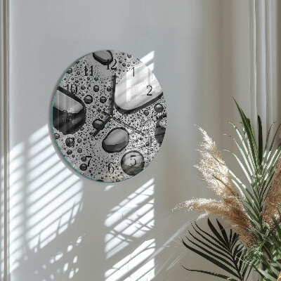 Reloj de pared redondo Piedras