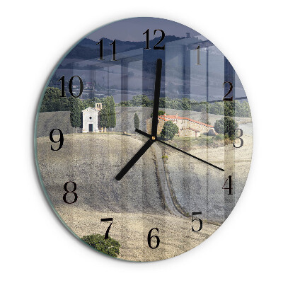 Reloj de pared redondo Paisaje