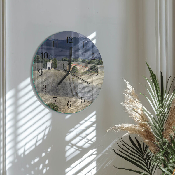 Reloj de pared redondo Paisaje