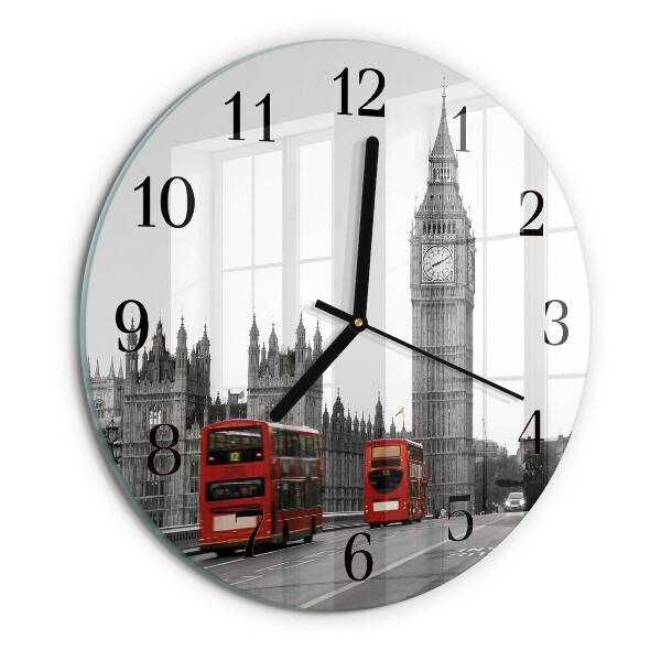 Reloj de pared redondo Londres