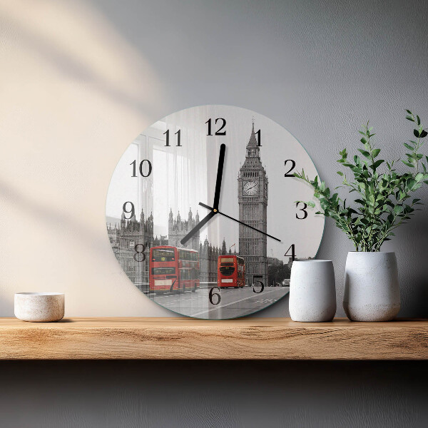 Reloj de pared redondo Londres