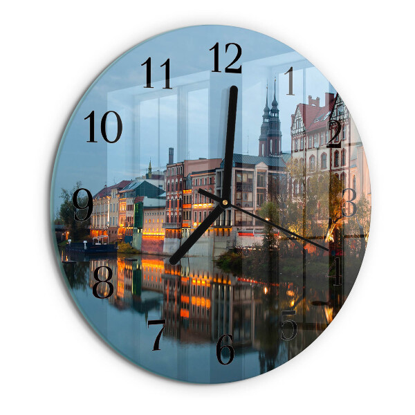 Reloj de pared redondo Casco antiguo