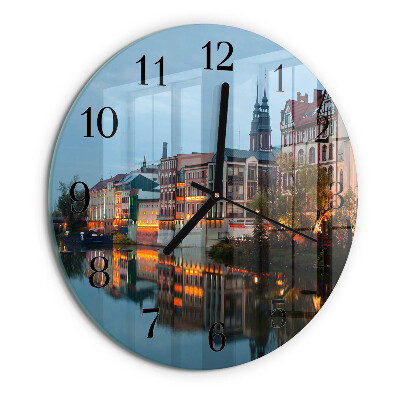 Reloj de pared redondo Casco antiguo