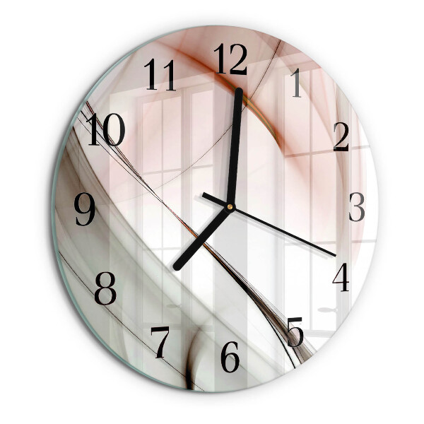 Reloj de pared redondo Abstracción