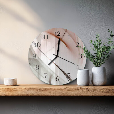 Reloj de pared redondo Abstracción