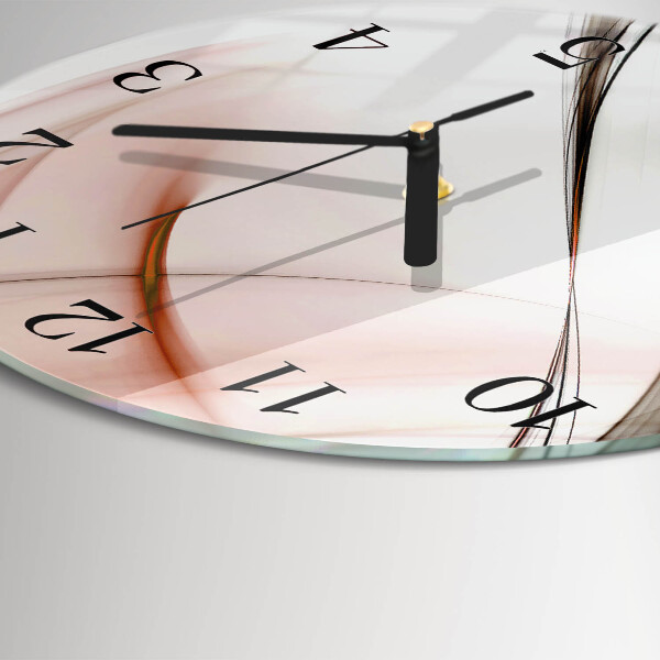 Reloj de pared redondo Abstracción